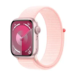 Умные часы Apple Watch Series 9 41mm GPS Pink Aluminium Case Light Pink Sport Loop