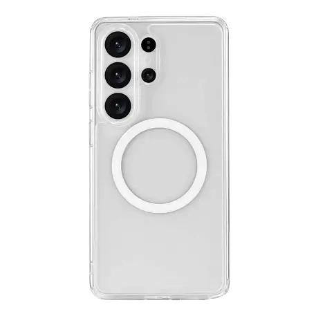 Клип-кейс (накладка) uBear Real Mag Case для Samsung Galaxy S26 Ultra поликарбонат, термополиуретан, прозрачный - 2