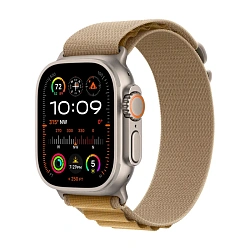 Умные часы Apple Watch Ultra 2 (2024) 49mm GPS + Cellular Natural Titanium Case Tan Alpine Loop