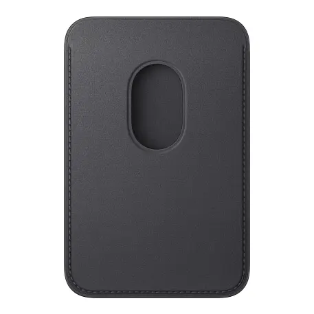 Кардхолдер Apple FineWoven Wallet with Magsafe (2025) для Apple iPhone микротвил, Black - 2