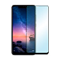 Защитное стекло 3D Premium для Xiaomi Redmi Note 6 Pro, черная рамка