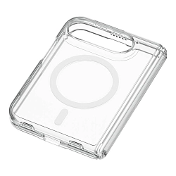Клип-кейс (накладка) uBear Real Mag Case для Apple iPhone Duo полиуретан, поликарбонат, прозрачный