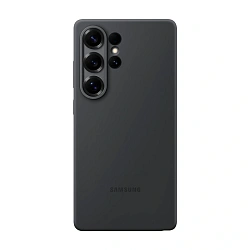 Клип-кейс (накладка) для Samsung Galaxy S25 Ultra силикон, чёрный