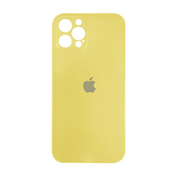 Клип-кейс (накладка) для Apple iPhone 12 Mini силикон, жёлтый
