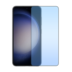 Защитное стекло 3D Premium для Samsung Galaxy S22 / S23, черная рамка