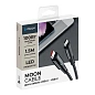 Дата-кабель Deppa Moon Cable Type-C to Type-C 1.5 м, чёрный - 2