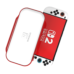 Сумка YOYOISLES Air Bag Series для Nintendo Switch 2 полимер, ткань, красный, белый