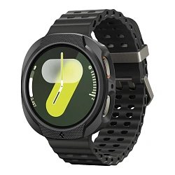Чехол-бампер Spigen Liquid Air для Samsung Galaxy Watch 8 44mm полиуретан, чёрный
