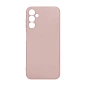 Клип-кейс (накладка) Silicone cover закрытый для Samsung Galaxy A24 силикон, пудровый
