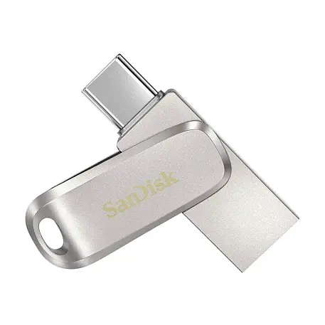 USB-флешка SanDisk Ultra Dual Drive Luxe USB Type-C 512 ГБ серебристый - 2