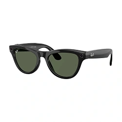 Умные очки Ray-Ban Skyler Shiny Black, G15 Green, (52-20-150mm)