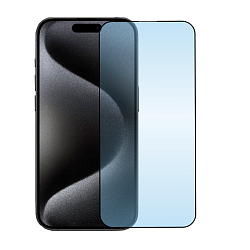 Защитное стекло 3D Classic для Apple iPhone 15 Pro, черная рамка