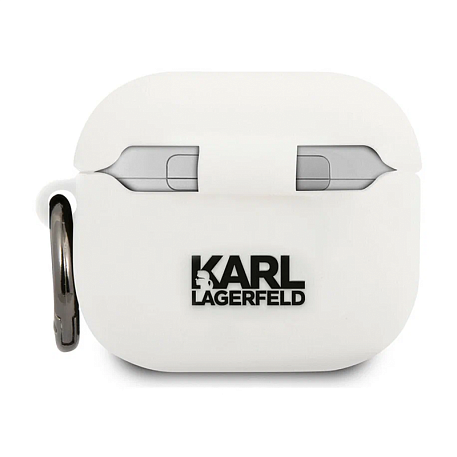 Кобура CG Mobile Lagerfeld Silicone Case With Ring для Apple AirPods 3 - 2