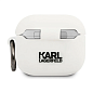 Кобура CG Mobile Lagerfeld Silicone Case With Ring для Apple AirPods 3