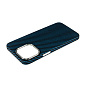 Клип-кейс (накладка) K-DOO Kevlar для Apple iPhone 13 Pro кевлар, чёрно-синий (полоска) - 4