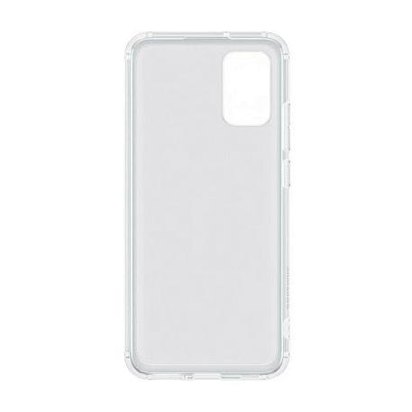 Клип-кейс (накладка) Samsung Soft Clear Cover для Samsung Galaxy A02s полиуретан, прозрачный - 3