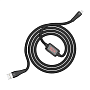 Дата-кабель Hoco S4 Micro 1.2 м, чёрный - 1