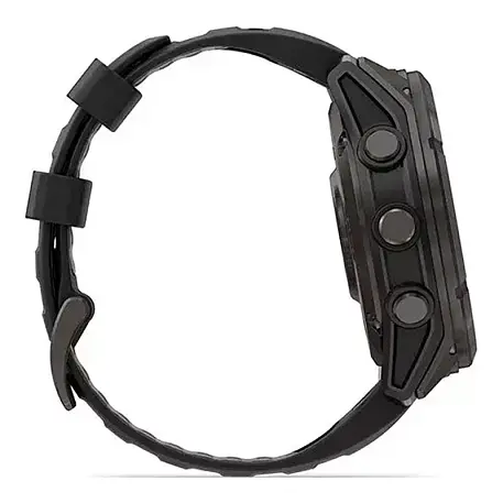 Умные часы Garmin Fenix 8 Pro 51mm Amoled титановый (чёрный ремешок) - 4
