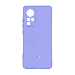Клип-кейс (накладка) для Xiaomi 12 Pro силикон, лавандовый