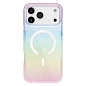 Клип-кейс (накладка) UNIQ Iridescia MagSafe для Apple iPhone 17 Pro полиуретан, голографический прозрачный - 2