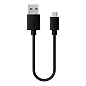 Дата-кабель Deppa Classic Cable Type-C 1.2 м, чёрный