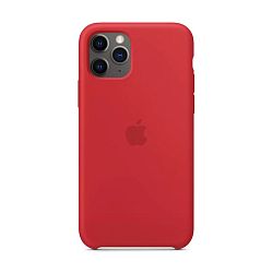 Клип-кейс (накладка) Apple Silicone Case для Apple iPhone 11 Pro силикон, Red