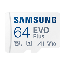 Карта памяти Samsung Evo Plus MB-MC64SA, 64 ГБ