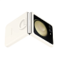 Клип-кейс (накладка) Samsung Silicone Case with Ring для Samsung Galaxy Z Flip 5 силикон, кремовый - 5