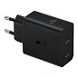 Сетевое зарядное устройство + кабель Type-C - Type-C Samsung EP-T5020 50 Вт чёрный