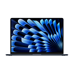 Ноутбук Apple Macbook Air 13" (2024) M3 8 ГБ, 256 ГБ SSD, "тёмная ночь" (MRXV3)