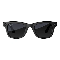 Умные очки Ray-Ban Wayfarer Gen 2 Matte Black, Gradient Graphite Polarized, (53-22-155mm)