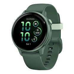 Умные часы Garmin Vivoactive 6 зелёный (зелёный ремешок)
