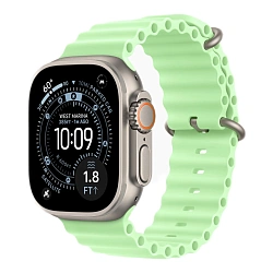 Умные часы Apple Watch Ultra 3 49mm GPS + Cellular Natural Titanium Case Neon Green Ocean Band