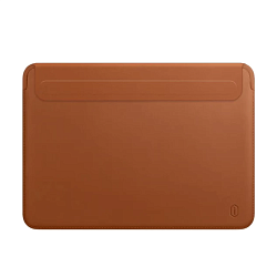 Чехол WIWU Skin Pro 2 Leather Sleeve для Apple MacBook Air 13" (2022) полиуретан, кожа, коричневый