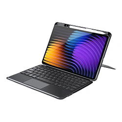 Чехол-клавиатура Dux Ducis Magnetic Keyboard для Xiaomi Pad 7 / 7 Pro полиуретан, поликарбонат, чёрный