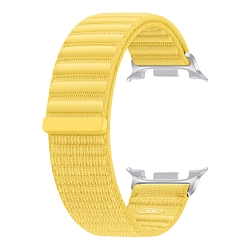 Ремешок Samsung Fabric Band для Samsung Galaxy Watch 8/8 Classic/9 нейлон жёлтый (S/M)