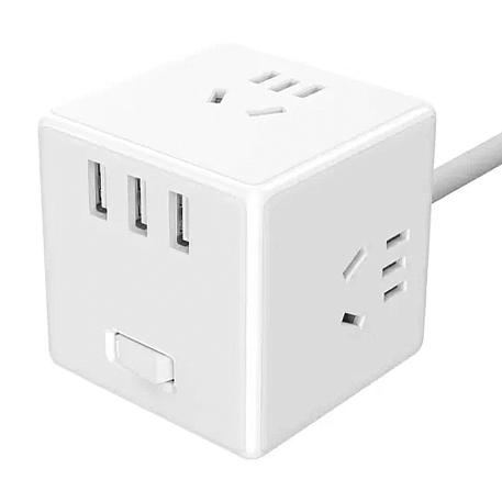 Сетевой разветвитель Xiaomi Mijia Rubiks Cube Converter 15 Вт белый - 4