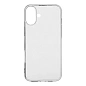 Клип-кейс (накладка) Borasco Silicone Case для Apple iPhone 16 Plus силикон, прозрачный