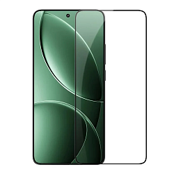 Защитное стекло 3D Premium для Xiaomi Poco F7 Pro / F7 Ultra, черная рамка