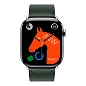Умные часы Apple Watch Hermes Series 11 46mm GPS + Cellular Silver Titanium Case Vert Mangrove Single Tour Strap (with Orange Hermès Sport band) - 2