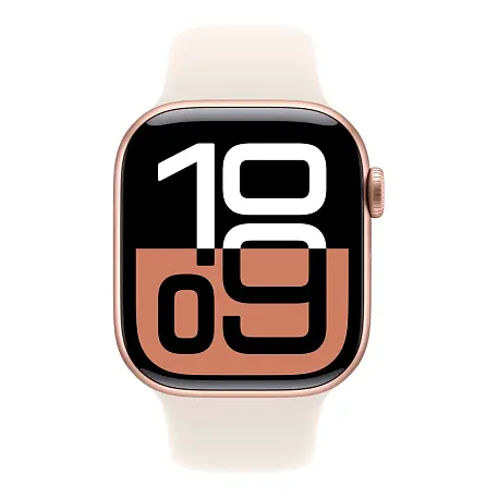 Умные часы Apple Watch Series 10 42mm GPS Rose Gold Aluminum Case Starlight Sport Band S/M - 2