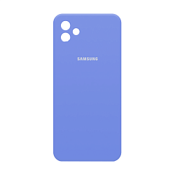 Клип-кейс (накладка) Silicone cover закрытый для Samsung Galaxy A04 силикон, лавандовый