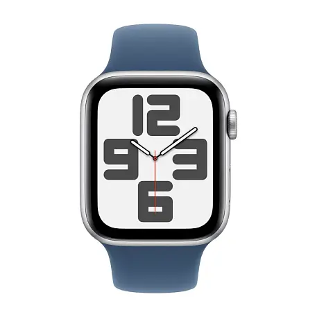 Умные часы Apple Watch Series 10 46mm GPS (Уценка) Silver Aluminum Case Denim Sport Band M/L (отличное состояние, витринный образец) - 2