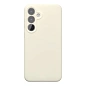 Клип-кейс (накладка) VLP Aster Case Magsafe для Samsung Galaxy S25 FE силикон, поликарбонат, молочный