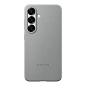Клип-кейс (накладка) Samsung Kindsuit Case для Samsung Galaxy S25 экокожа, поликарбонат, серый