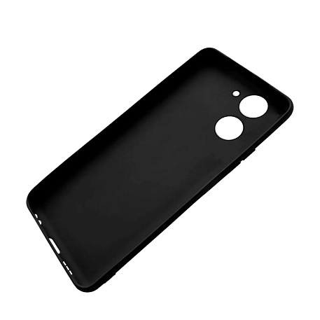 Клип-кейс (накладка) для Realme 10 силикон, чёрный - 2