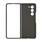 Клип-кейс (накладка) Samsung Standing Case with Strap для Samsung Galaxy Z Fold 5 силикон, полиуретан, графитовый - 5