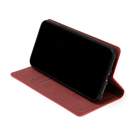 Чехол-книжка Premium Rich Boss для Xiaomi Redmi Note 9T искусственная кожа, красный - 2