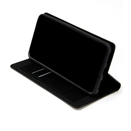 Чехол-книжка Premium Rich Boss для Samsung Galaxy S25 Edge искусственная кожа, чёрный - 2