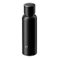 Бутылка для воды Momax 1-Vibe Bottle Magnetic Wireless Speaker Flask 3 in 1 (0.7 л) чёрный
